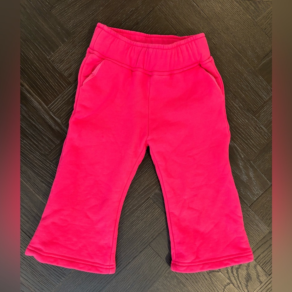 Ivy City Co Bright Pink Kids Sweatpants